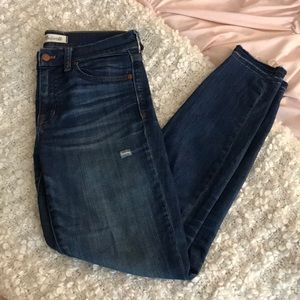 Madewell 9-inch High Riser Skinny Skinny